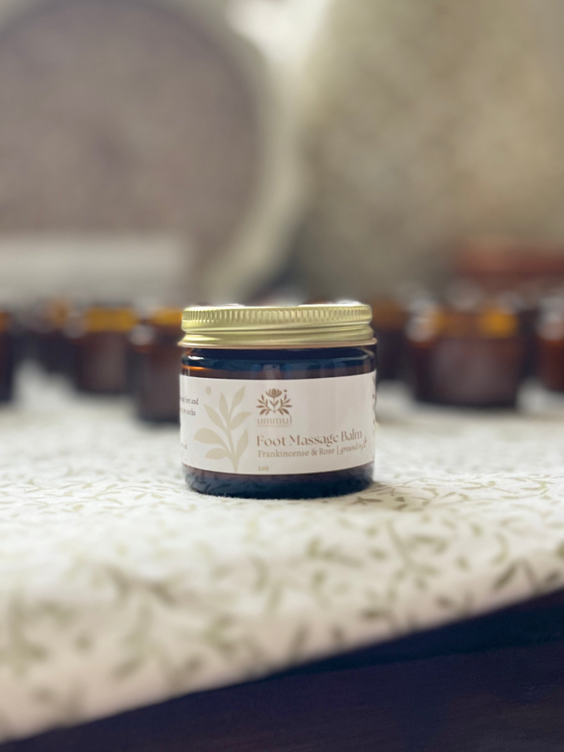 Foot Massage Balm | Frankincense & Rose