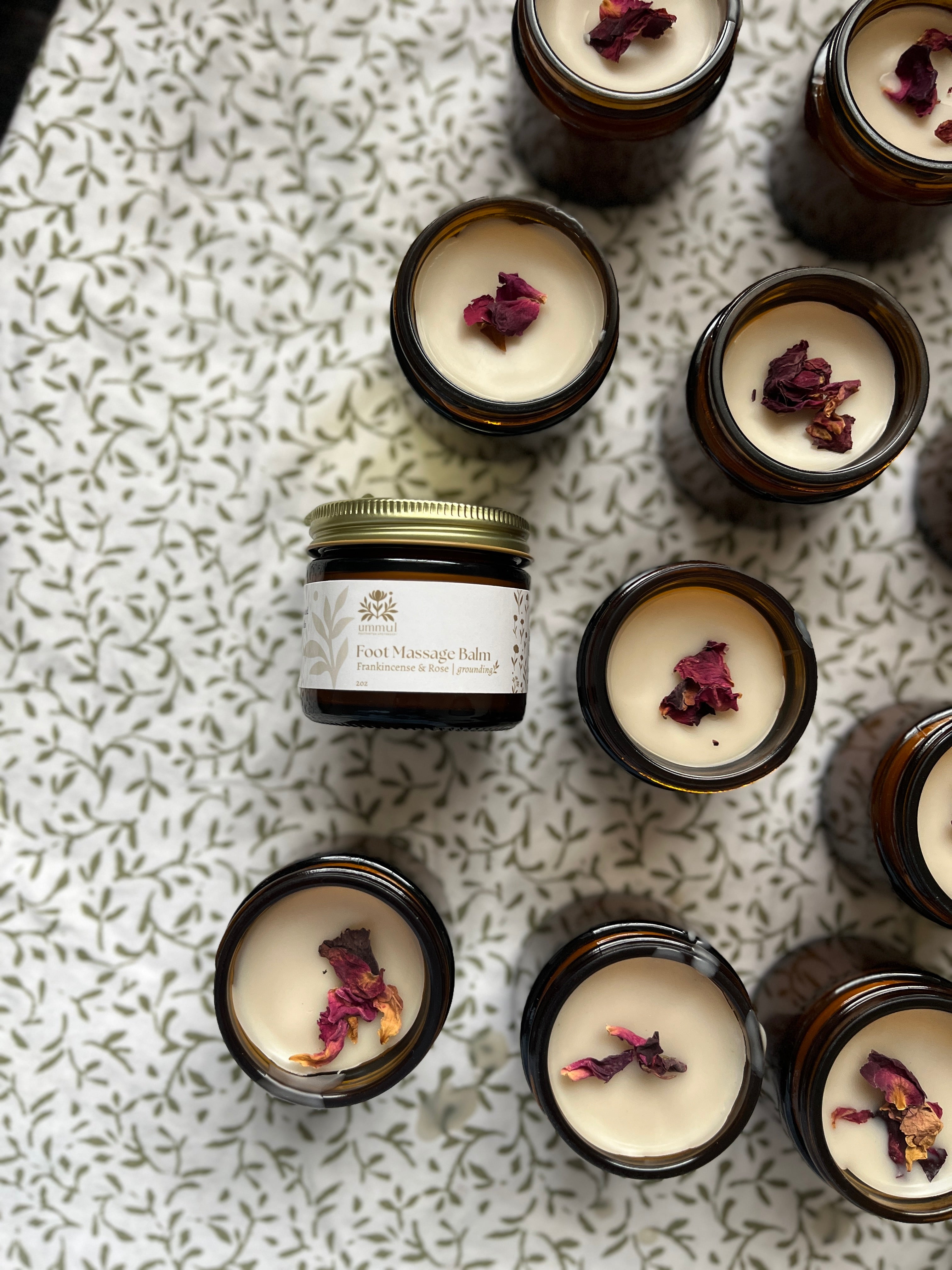 Foot Massage Balm | Frankincense & Rose