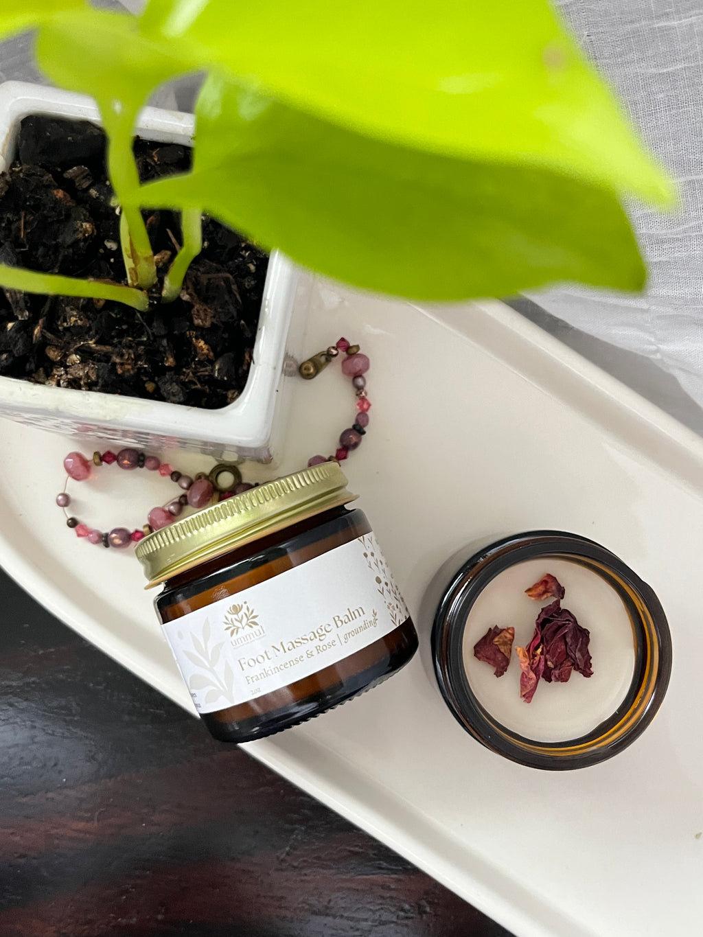 Foot Massage Balm | Frankincense & Rose